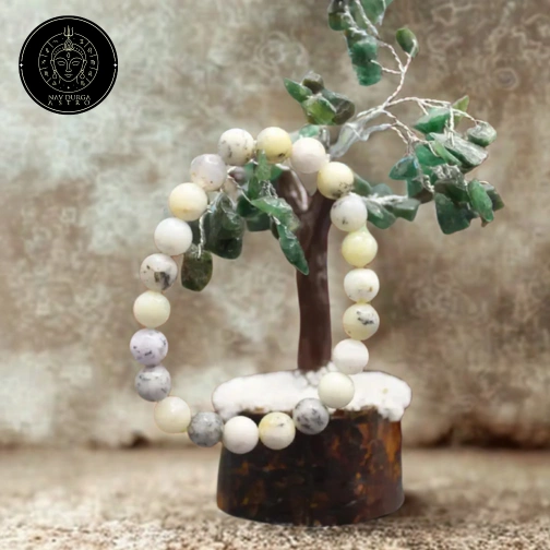 Dendritic Opal Bracelet - To be Grounded and Happy
